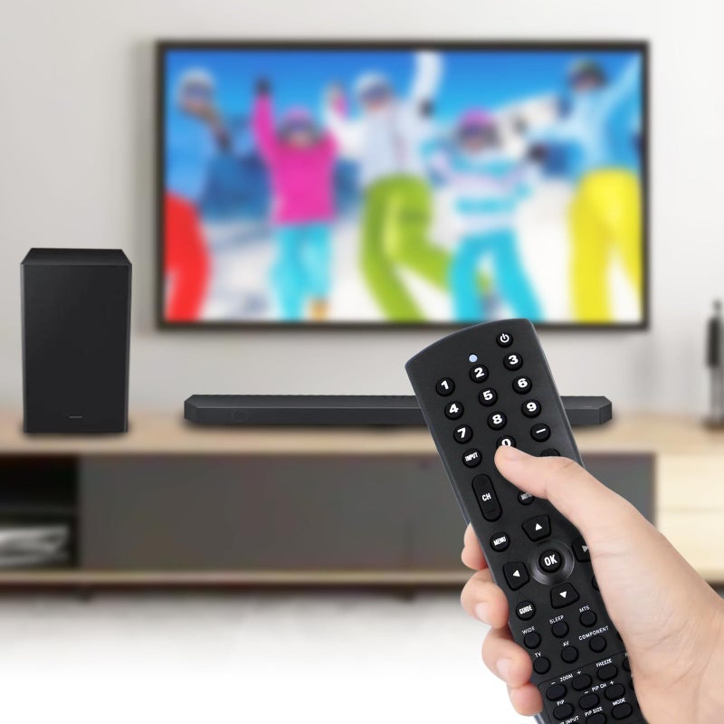 Vinabty New VR1 Replace Remote fit for Vizio TV VX42LHDTV10A FHDTV10A HDTV10A HDTV10F HDTV10T HDTV20F VA190E VA19L VA19LHDTV10A VA19LHDTV10T VA220E VA22L VA22LF VA22LFHDTV10A (0980-0304-9150)(66700ABA2-038-R) - Image 2